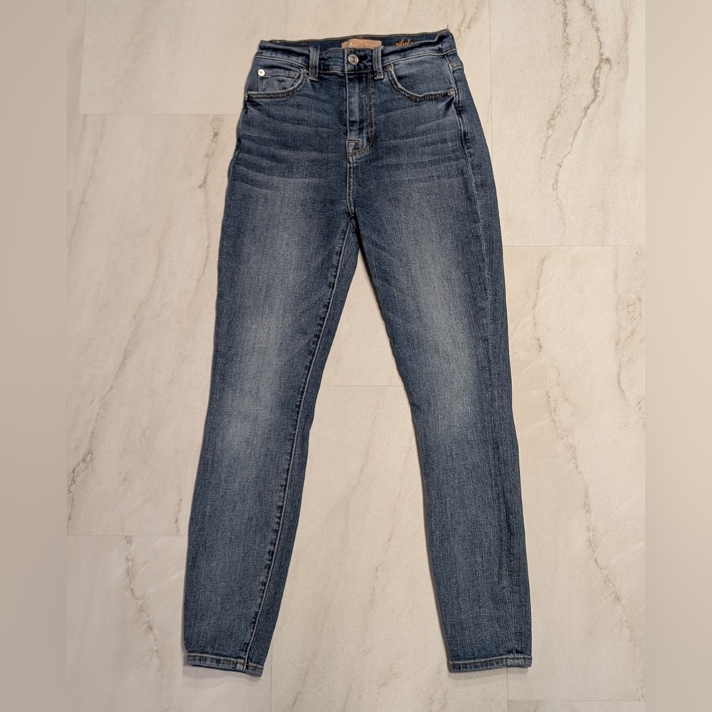 7 For All Mankind Aubrey Skinny Jeans Size Women’s Size 24